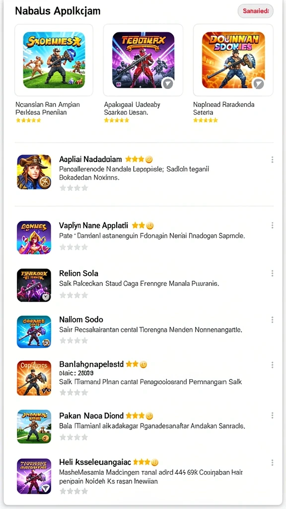Tampilan antarmuka yang menarik dan mudah digunakan.