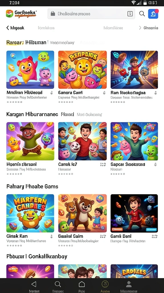 Pengalaman bermain online yang seru dan kompetitif.