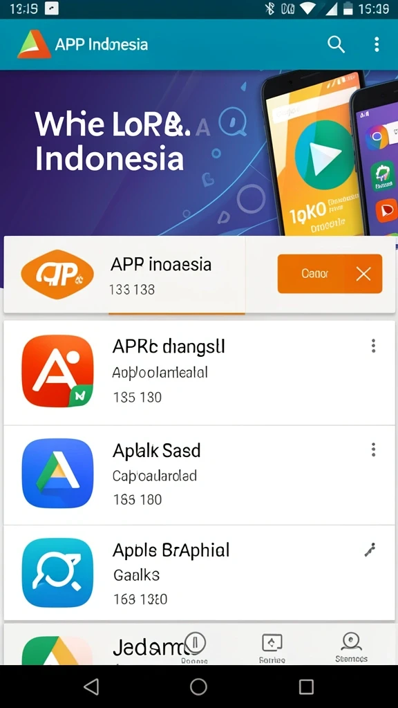 Tampilan awal permainan yang menarik.
