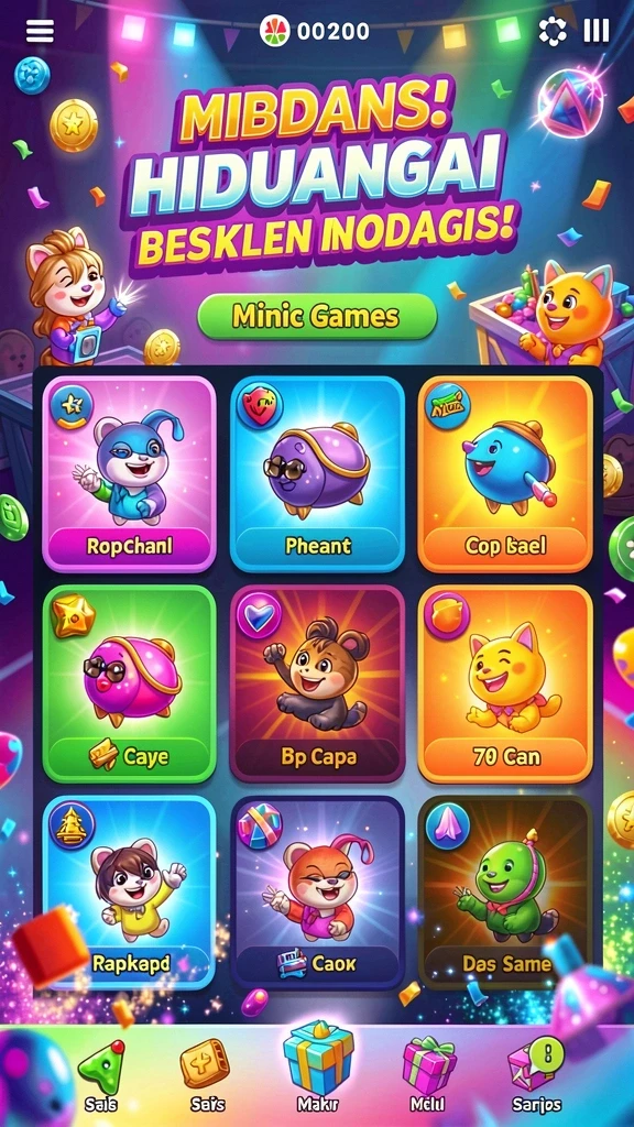 Mode permainan baru yang mengasyikkan.
