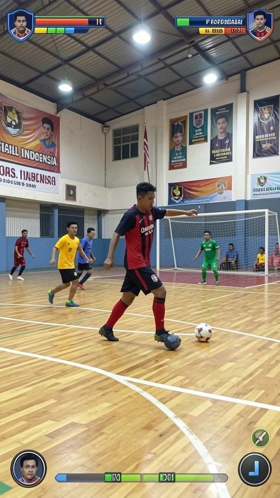 Grafis yang memukau dengan detail yang tinggi.
