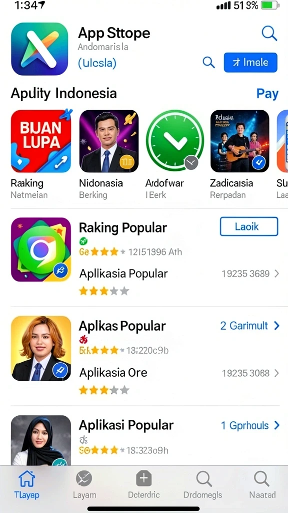 Leaderboard untuk bersaing dengan pemain lain.