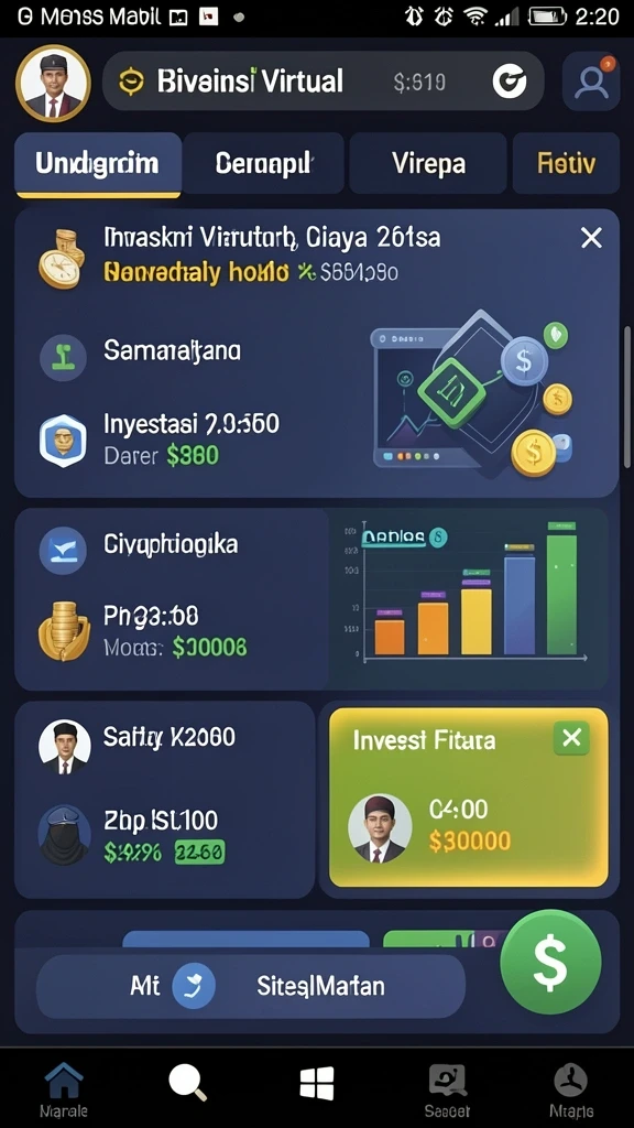 Menu pilihan taruhan yang beragam untuk semua pemain.