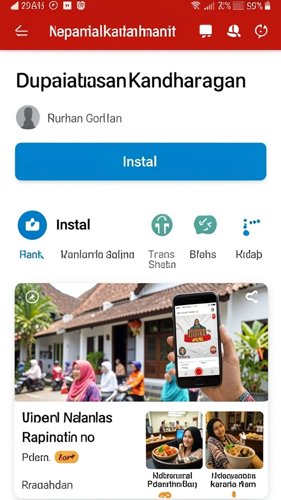 Tampilan antarmuka yang menarik dan mudah digunakan.