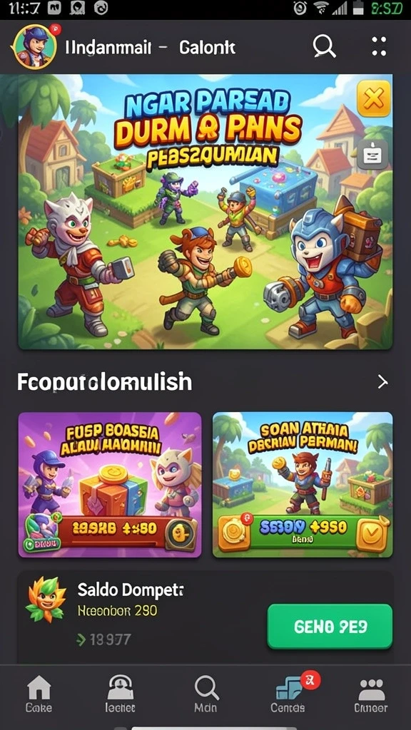 Momen seru saat bermain multiplayer.