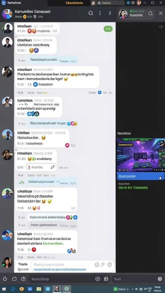 Tampilan utama aplikasi DANAVIP yang menarik.