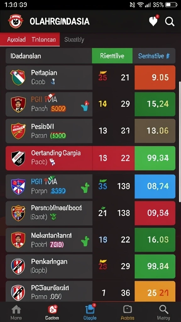 Tampilan antarmuka pengguna yang intuitif dan menarik.