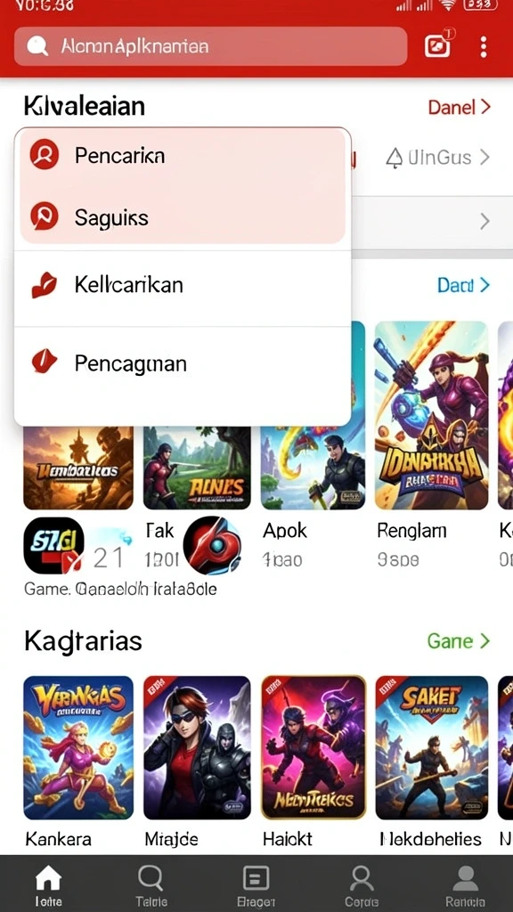 Tampilan antarmuka yang intuitif dan mudah digunakan.