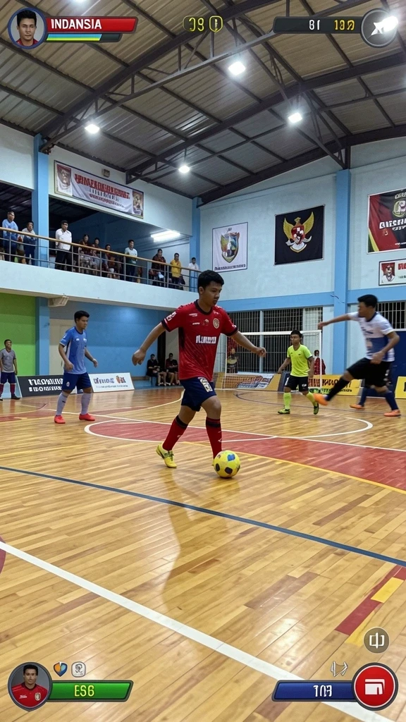 Grafik berkualitas tinggi membuat permainan lebih seru.