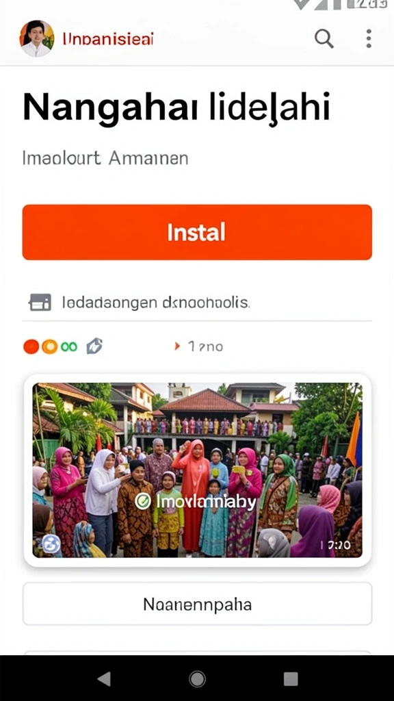 Tampilan antarmuka yang intuitif dan ramah pengguna.