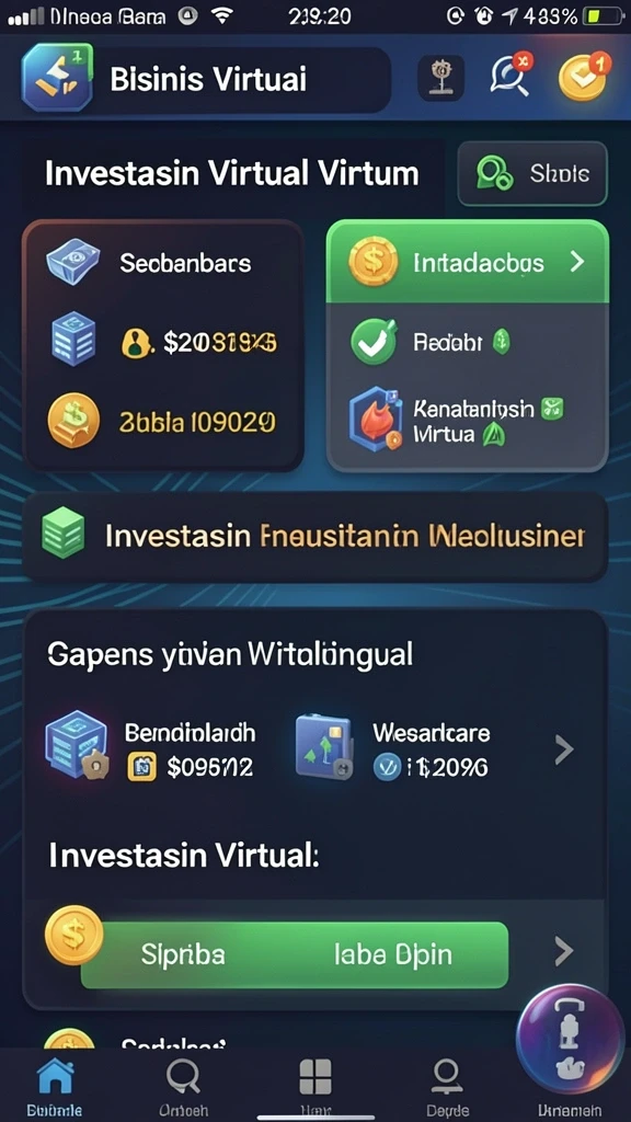 Tangkapan layar menampilkan grafik yang menawan dan detail.