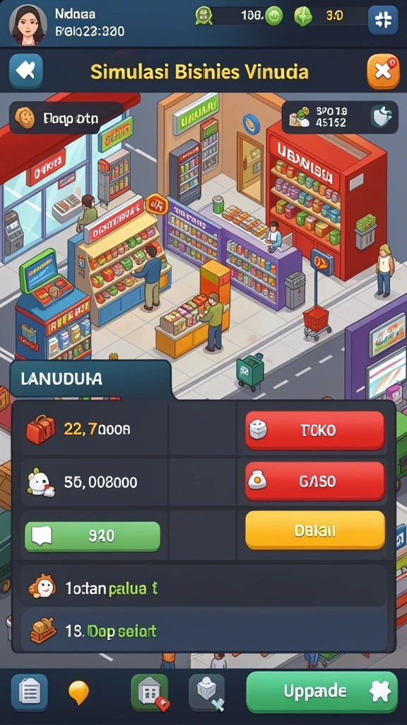Tampilan antarmuka yang menarik dan user-friendly.
