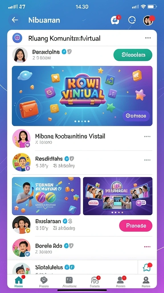 Fitur statistik yang membantu pengguna membuat keputusan.