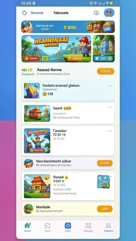 Fitur bonus harian yang menggiurkan untuk pemain.