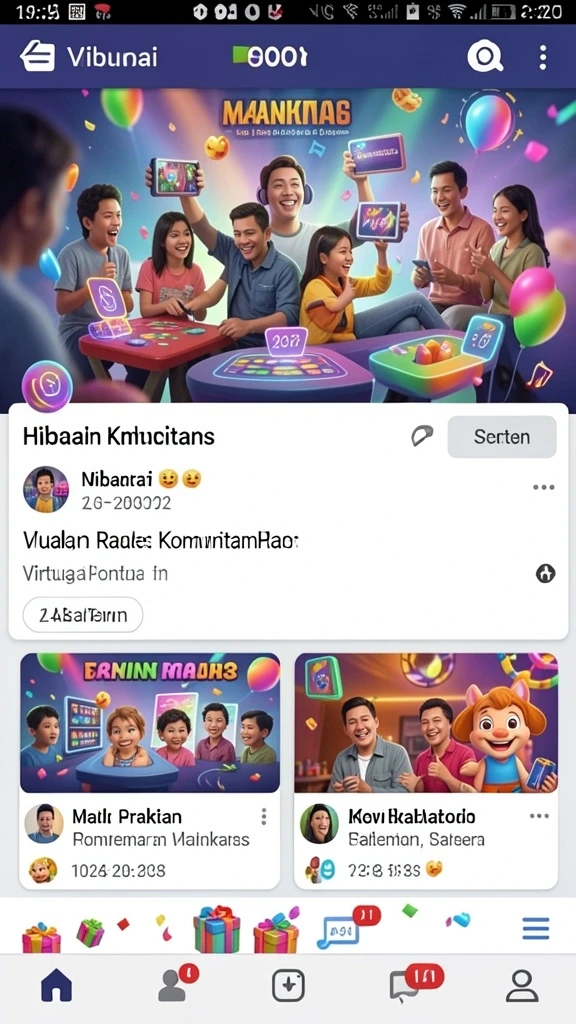 Tampilan antarmuka yang intuitif dan menarik.