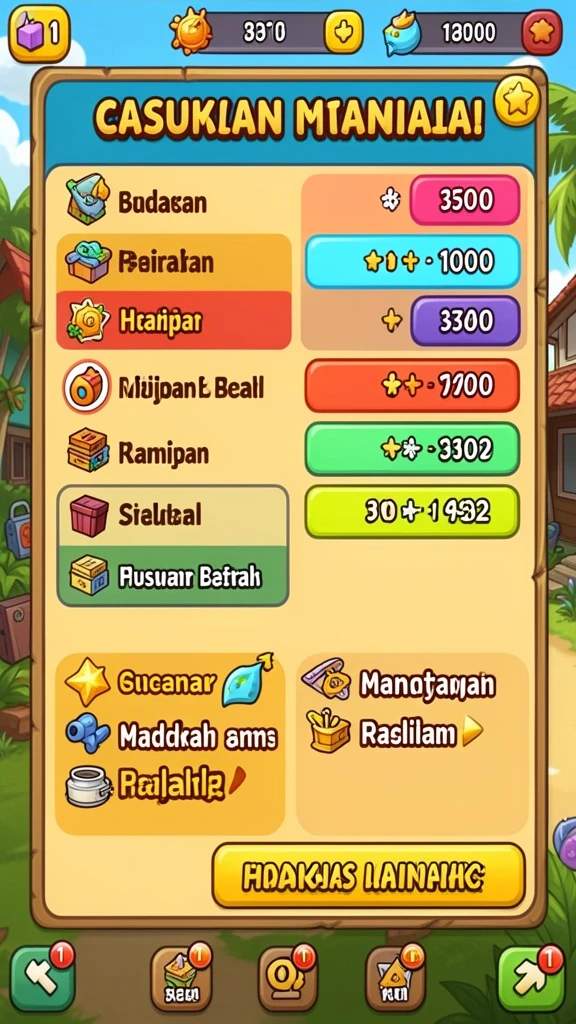 Fitur bonus yang memberikan keuntungan lebih bagi pemain.