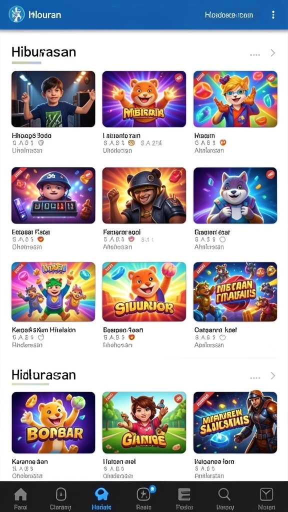 Tampilan jackpot yang menawan saat kemenangan.