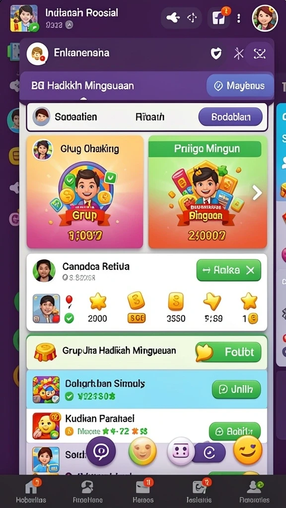 Antarmuka yang ramah pengguna dan responsif.