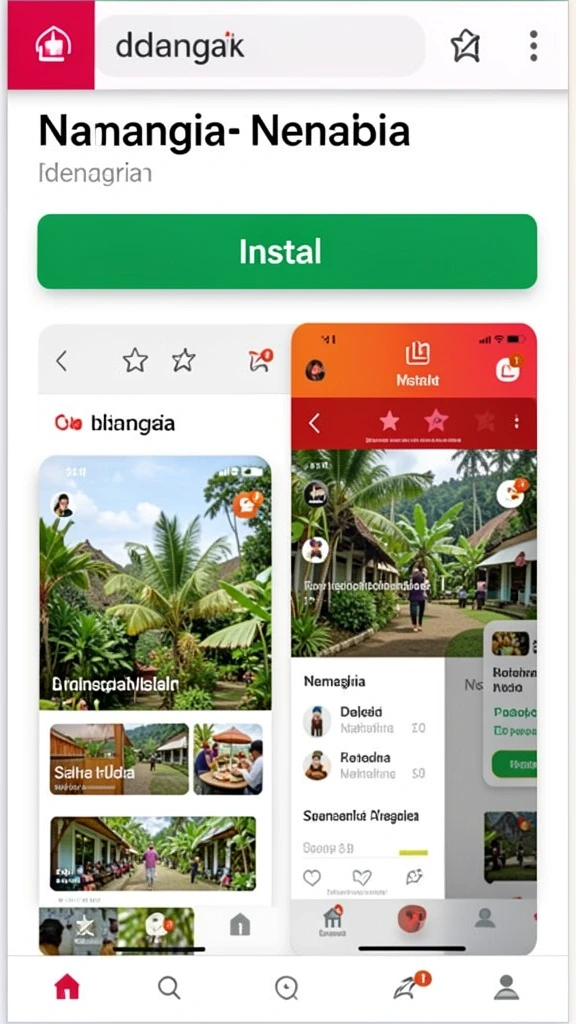 Tampilan antarmuka yang ramah pengguna.