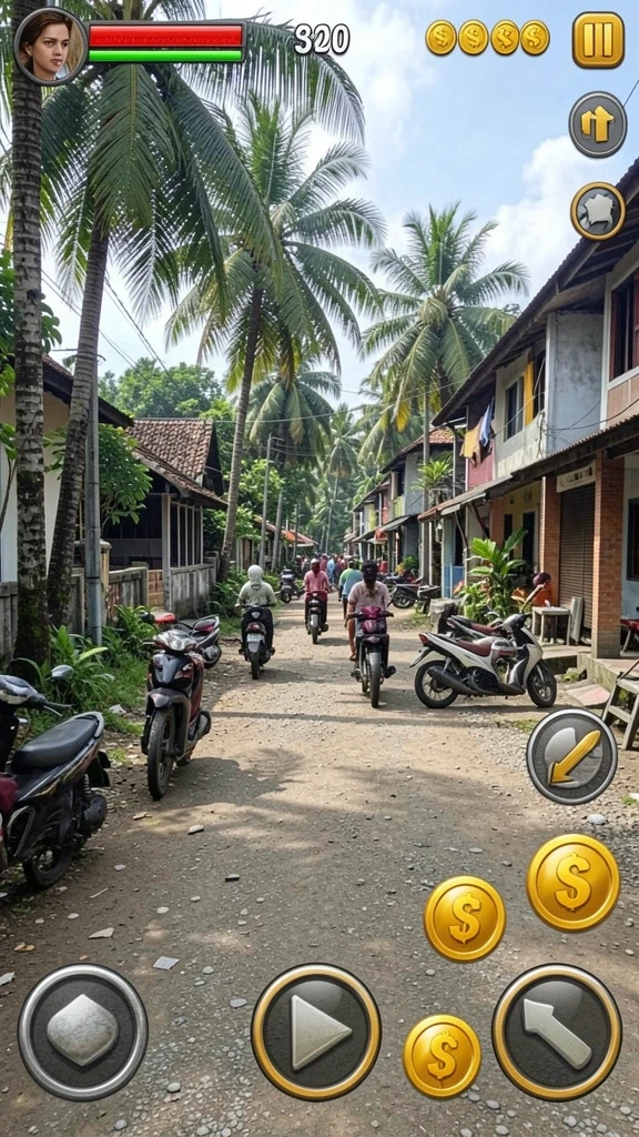 Screenshot dari fitur reward yang menampilkan item menarik.