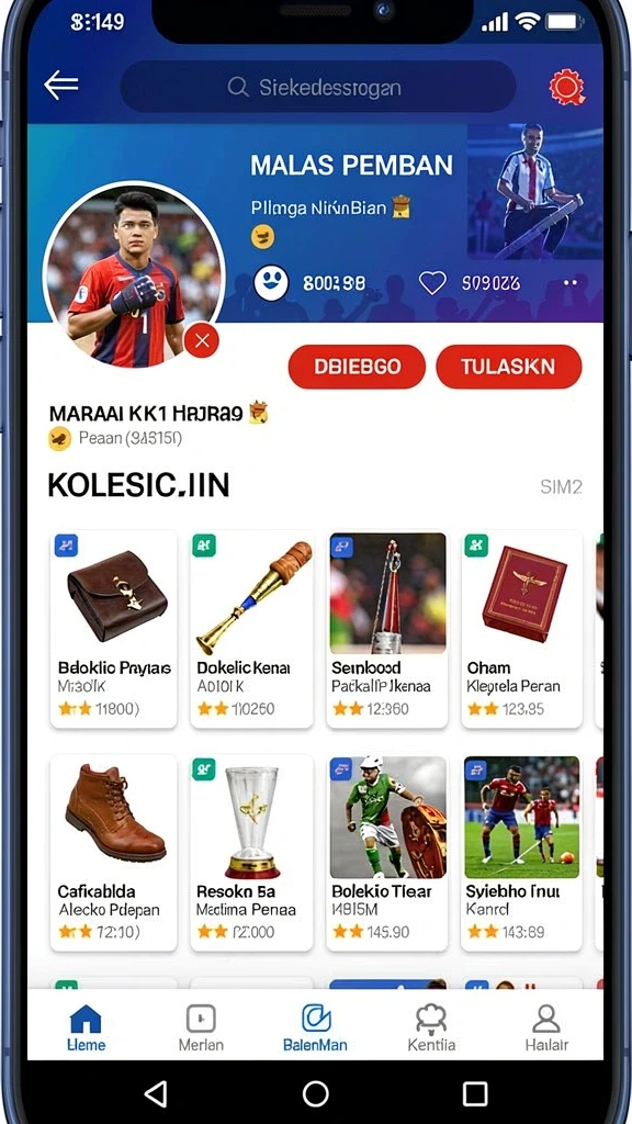 Tampilan antarmuka yang menarik dan mudah digunakan.