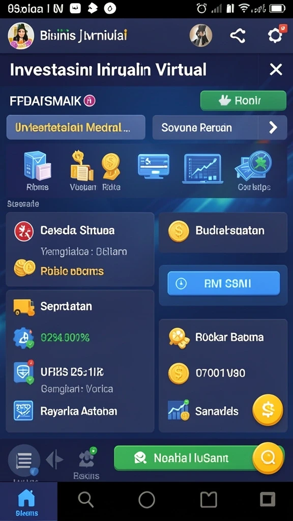 Tangkapan layar menunjukkan dunia fantastis yang menakjubkan.